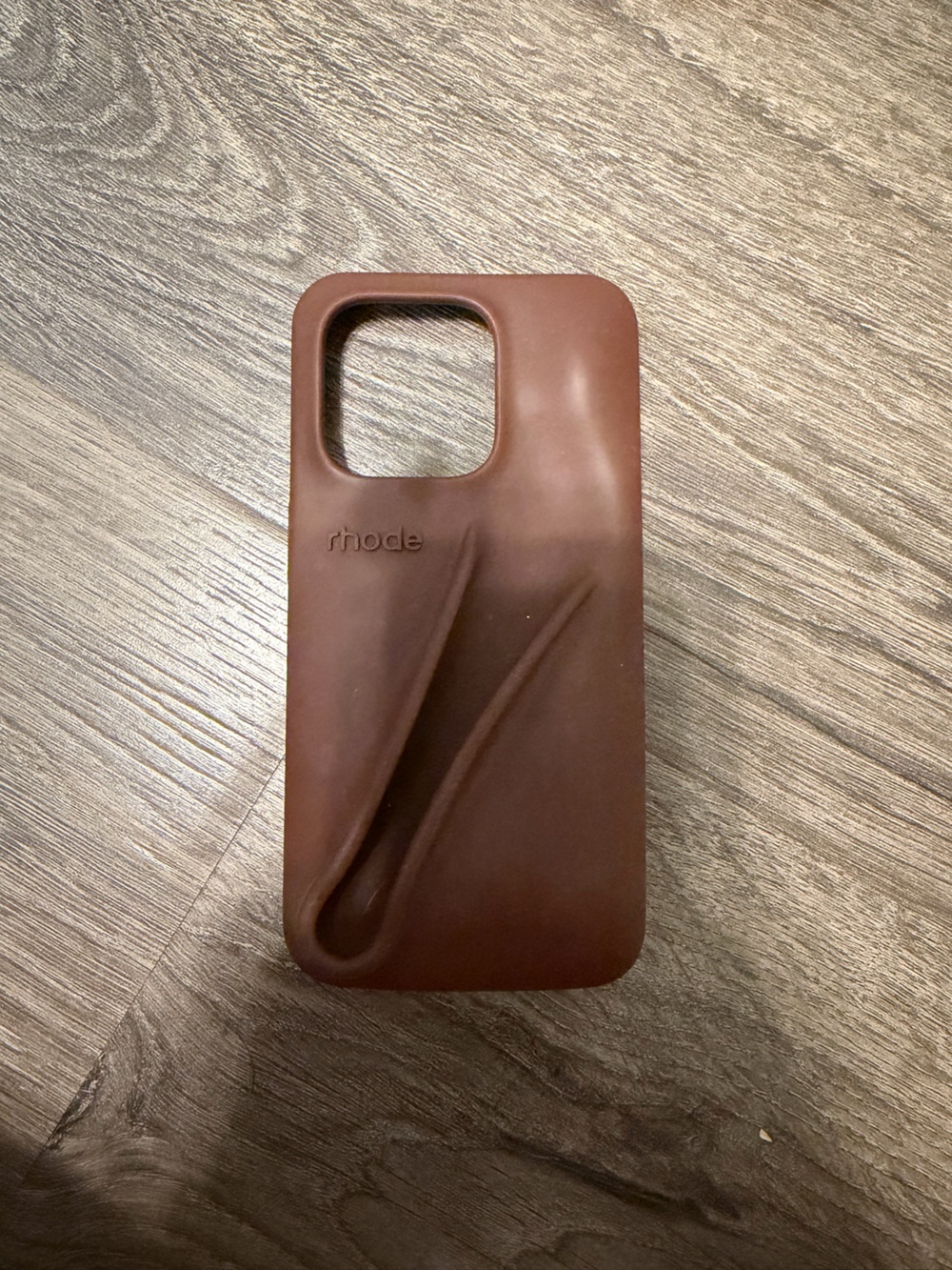 rhode skin Espresso Silicone iPhone 15 Pro Case